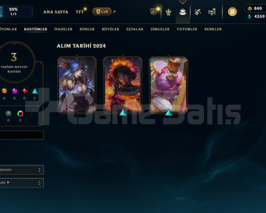 TR - PLAT 2 +30LP 840RP 3 SKİN 5000ÖZ İADE duruyor