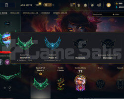 TR - PLAT 2 +30LP 840RP 3 SKİN 5000ÖZ İADE duruyor