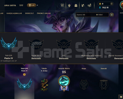 EUW PLAT 4/77WR/18K MAVİ ÖZ/6SKİN/TAKDİR2/
