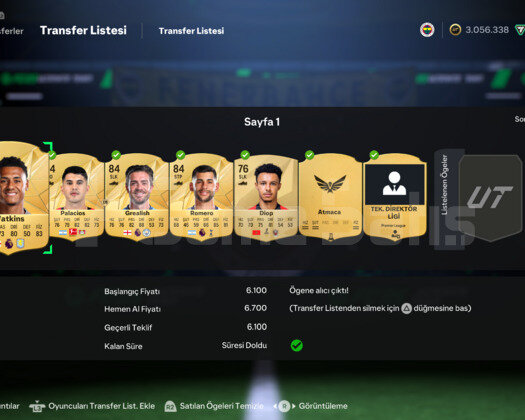 3.1M COİN VE 2.5M SATILAMAZ KADRO PC STEAM FC25
