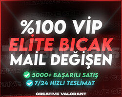 DOPDOLU+ | MAİL DEĞİŞEN BIÇAK SKİNİ GARANTİLİ