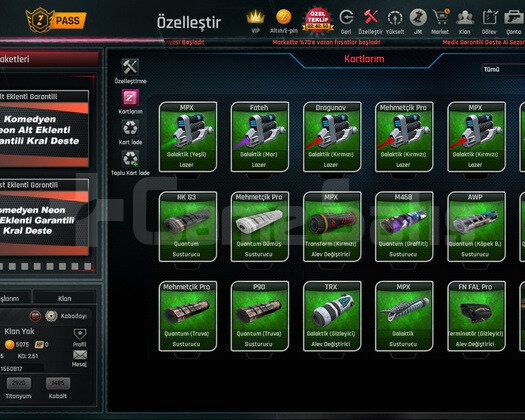320K ZPli 55 Level Sınırsız Kostümlü Zula Hesabı!!