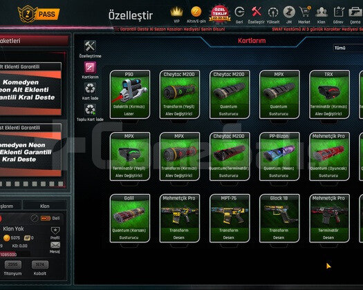 240K ZPli 49 Level Sınırsız Kostümlü Zula Hesabı!!
