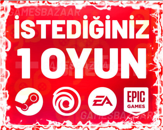 İstediğiniz 1 Oyun +Garanti
