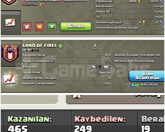20 LEVELLAND OF FİRES HARİKA İSİM
