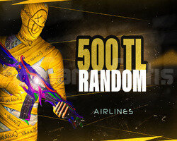 DOPDOLU / PUBG MOBİLE 500TL RANDOM HESAPLAR