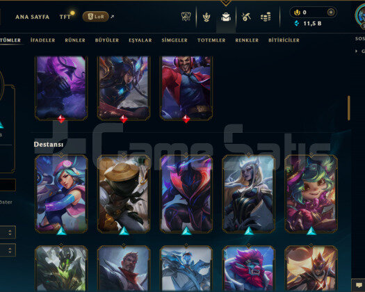 293 LEVEL / 98 SKİN / 119 HERO + MAİL +5000 SATIŞ