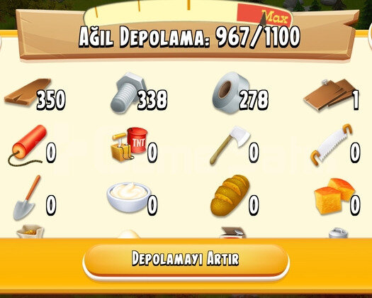 1000-1150 DEPOLU İÇİ AGİL DOLU OYUN