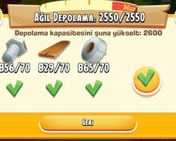 2550-2600 DEPOLU İÇİ FUL AGİL DOLU OYUN