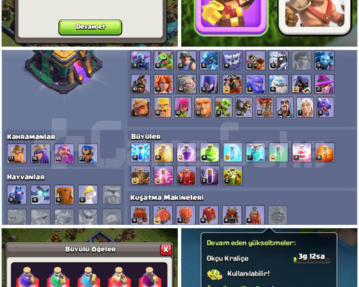 CLASH TH 14 MAX + MAX | 222 SEVİYE