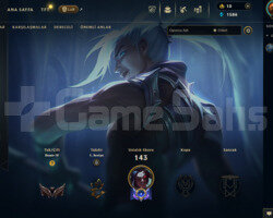 LOL DEMİR4 MAİNLEMELİK 31 KOSTÜMLÜ HESAP