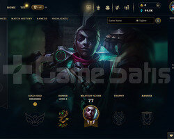 RANKED READY ! EUW 30 LVL UNRANKED 44.500 MAVİ ÖZ