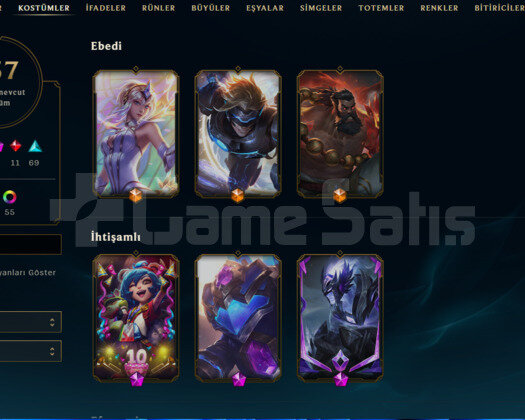 kül katili sylas, hextechrammus 3 adet ebedi55renk