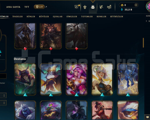 404 LEVEL / 104 SKİN / 96 HERO +TEL ONAYSIZ +MAİL