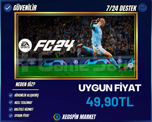 FC 24 + Sınırsız Garanti + Destek