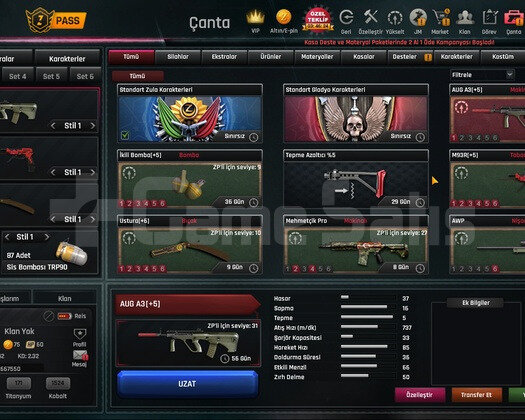 270.000 ZPli Zula Hesabı - 1 Dakikada Teslim!