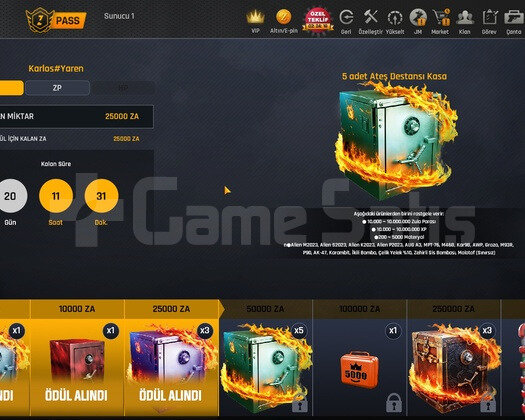170K ZPli Zula Hesabı - 1 Dakikada Teslim!
