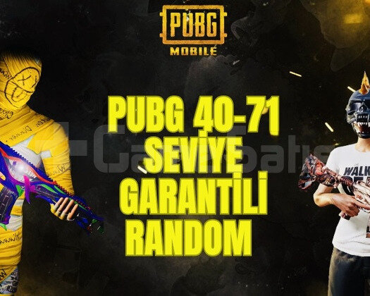 EN 40 SEVİYE HESAP GARANTİLİ+++ BOŞ YOK RANDOM