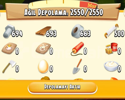 2500+ DEPOLU İÇİ AGİL- TESTERE DOLU HESAP