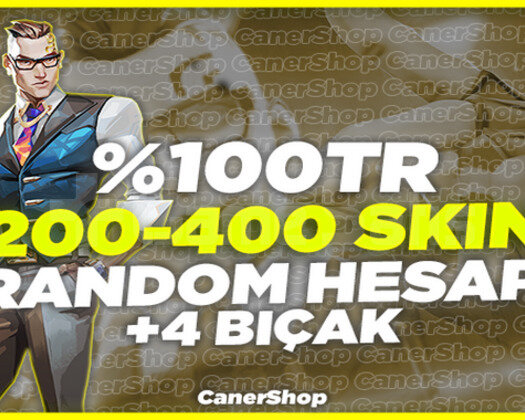 TR SUNUCU 200-400 SKİN +4 BIÇAK VİP RANDOM