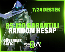 FULLL V.I.P 85-120 SKİN GARANTİLİ +3500 SATIŞ