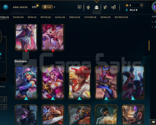 EUW / 176 LEVEL / 101 SKİN /112 HERO+TEL ONAYSIZ