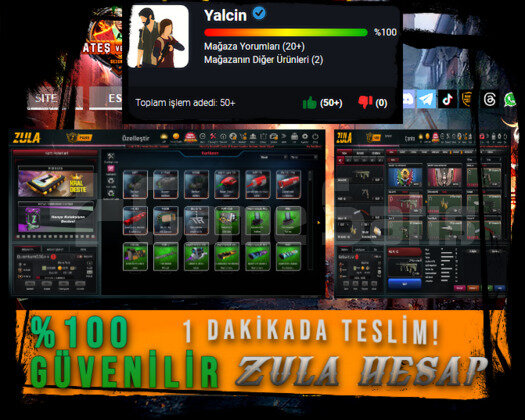 230K ZPli Zula Hesabı - 1 Dakikada Teslim!