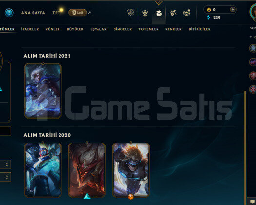 EUW 51 LEVEL HANDMADE MAİLLİ DEMİR FRESH HESAP!!!!