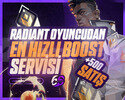 RADYANT OYUNCUDAN EN HIZLI SEKILDE ELOBOOST!