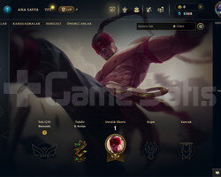 EUW Unranked | 1 Kostüm - 23 Hero | LoL Hesap