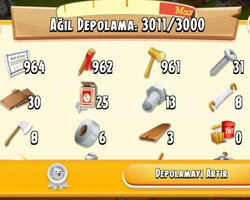 80 LVL 3000 AGİL 1000 AMBAR DEPOLU İÇİ ARAZI DOLU