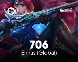 Mobile Legends 706 Elmas