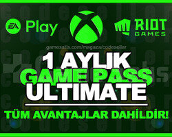 GAME PASS ULTIMATE - 1 AYLIK ABONELİK