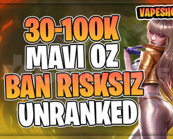 TR-EUW BAN YOK! +30K MAVİ ÖZ 30 LV UNRANKD
