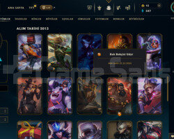TR 30 LEVEL 2012DEN KALMA 29 SKİNLİ MAİLLİ HESAP!!