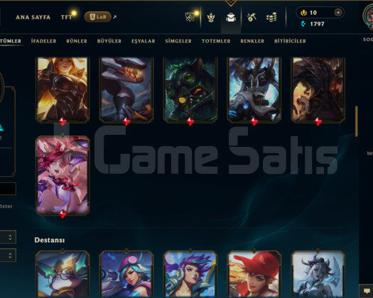 306 LEVEL / 76 SKİN / 133 HERO +MAİL +5000 SATIŞ