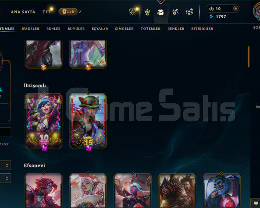 306 LEVEL / 76 SKİN / 133 HERO +MAİL +5000 SATIŞ