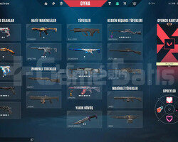 YAĞMACI SET - GAİA VANDAL FULL SKİNLİ VALORANT