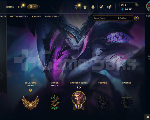 EUW GOLD 3 I 16.230 Mavi Öz I MAİL ONAYSIZ I