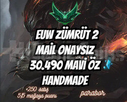 EUW ZÜMRÜT 2 I 30.490 M.Ö. I MAİL ONAYSIZ