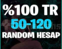 VALORANT 100 TR 50-120 SKİN ARASI RANDOM HESAP