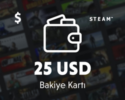 25 Usd Steam Cüzdan Kodu
