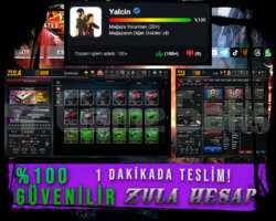 1.6M ZP + 25.000+ Materyal Zula Starter Hesap