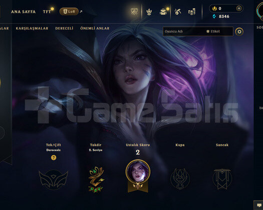 TR Unranked | 1 Kostüm - 23 Hero | LoL Hesap