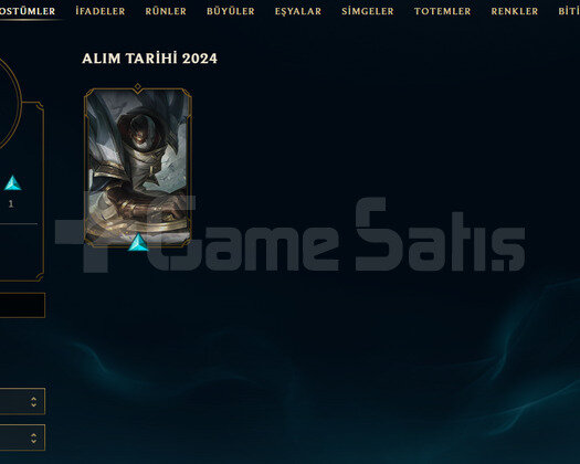 TR Unranked | 1 Kostüm - 24 Hero | LoL Hesap