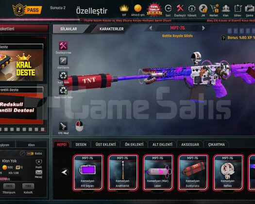+6 MPT FULL KOMEDYEN ZULAPASS ACIK 140 LVL