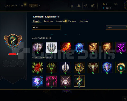 56 LVL 35 Şampiyon 8 Kostüm Eski Hesap