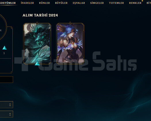 TR Unranked | 2 Kostüm - 25 Hero | LoL Hesap