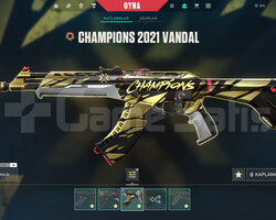 Champions 2021 vandallı 195 lol skinli hesap