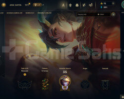 31 lvl 22 Şampiyon 9 Skin Yeni Hesap 2024